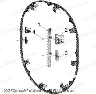 088001562 EDGE ROLLER CHAIN ASM EVEN