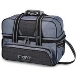 STORM 2-BALL TOTE DELUXE PLAID/GREY/BLACK