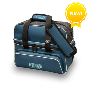 2-BALL TOTE DLX STEEL BLUE/BLACK