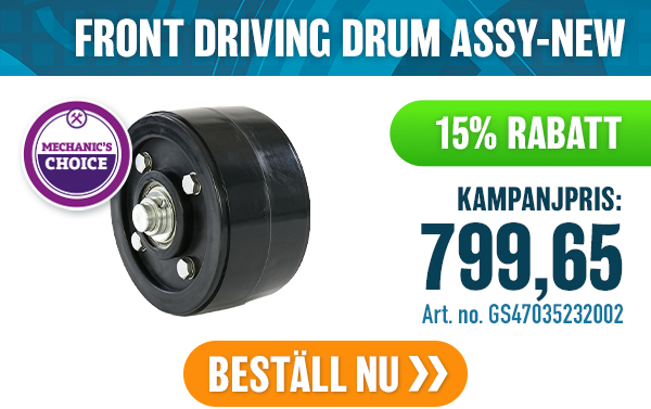 FRONT DRIVING DRUM ASSY-NEW