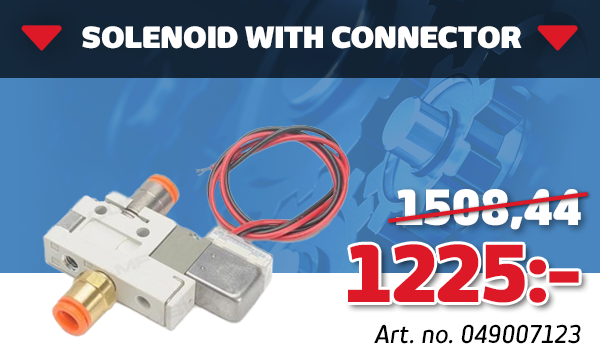 SOLENOID WITH CONNECTOR