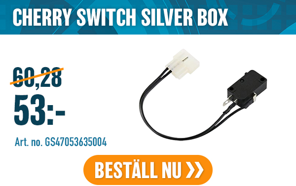 CHERRY SWITCH SILVER BOX