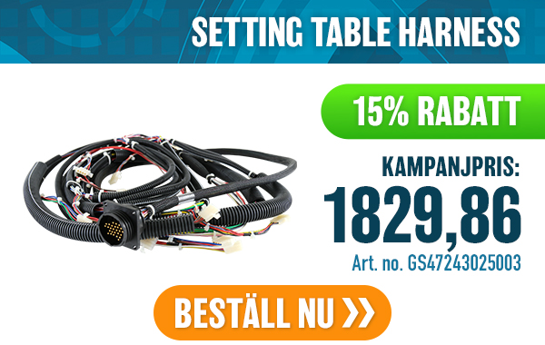 SETTING TABLE HARNESS (GS10-GS98)