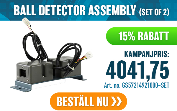 BALL DETECTOR ASSEMBLY (SET OF 2)