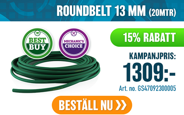 ROUNDBELT 13 MM (20MTR)