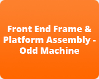 Front End Frame & Platform Assembly - Odd Machine - Front End Components - QAMF XLi Edge